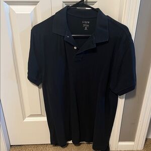 J. Crew Men's Dark Blue Polo Shirt